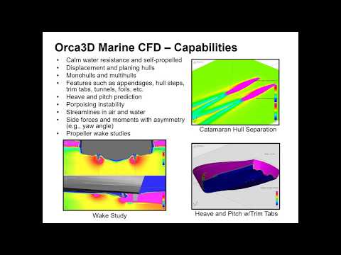 Orca3D Marine CFD Webinar
