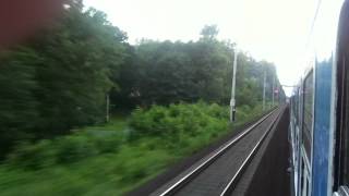preview picture of video '[ČD] Ex 142 Odra from Žilina and Ostrava hl. n. to Praha hl. n. arriving at Choceň.'