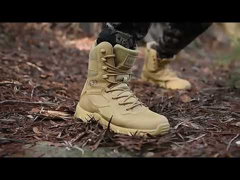 Introducing the SONICE AS33 Tactical Boots: A Must-Have for Law Enforcement and Outdoor Enthusiasts!
