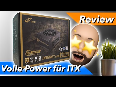 850 Watts for your mini ITX system | FSP Dagger Pro SFX power supply review