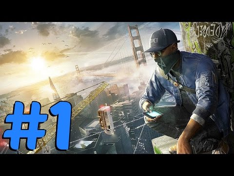 Watch Dogs 2 - Gameplay Walkthrough Part 1 - Marcus E3 2016 Demo [1080P HD]