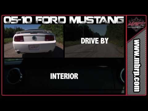05-10 Ford Mustang with MBRP Performance Exhaust (Axle Back)