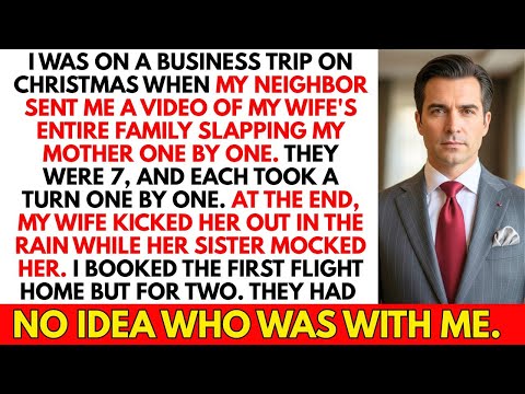 I was on a business trip on Christmas when my neighbour sent me a horrifying video.