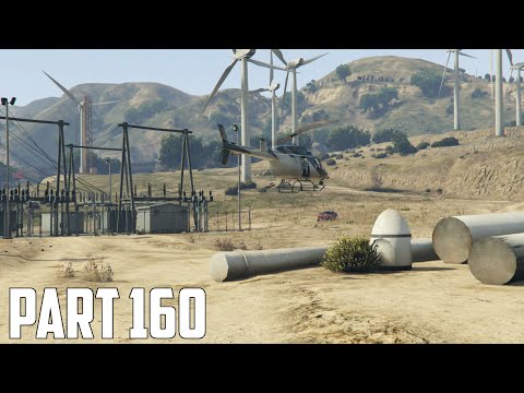 Grand Theft Auto V - 100% Walkthrough Part 160 [PS4] – Parachute Jump: Turbine Terror