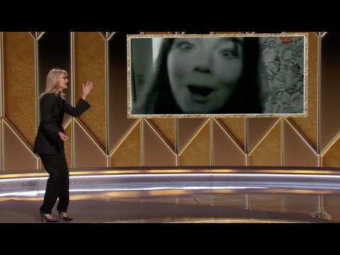 Björk Hijacks the 2021 Golden Globes