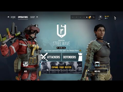 RAINBOW SIX SIEGE STEEL WAVE NEW OPERATERS | ACE & MELUSI
