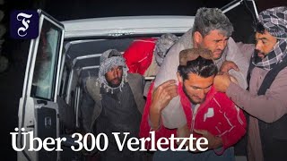 Mehr als 20 Tote bei Erdbeben in Afghanistan