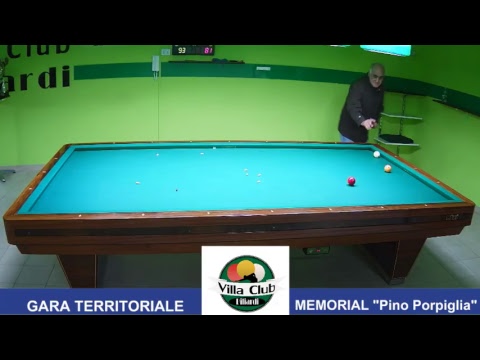 Live stream di Villa Club Biliardi - Biliardo 1