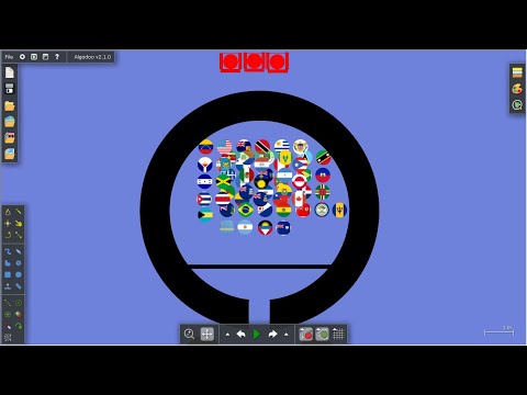 Algodoo Americas marble race escape from Killer Ball season 1!!!