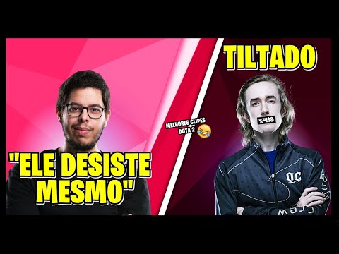 CCnC TILTADO e REAÇÃO DO KINGRD - MELHORES CLIPES DOTA 2