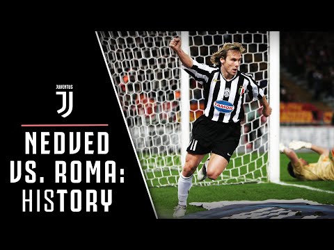 HIStory: PAVEL NEDVED'S BIG GOALS! | ROMA VS. JUVENTUS