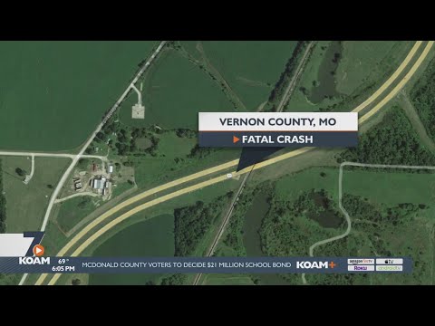 An Adrian, Missouri man is dead after a crash in Vernon County