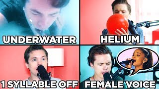 All my weird singing experiments... (Compilation)