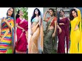 Bigg Boss Fame Deepthi Sunaina Saree Collection Deepthi Latest Saree Videos Lifestyle TV