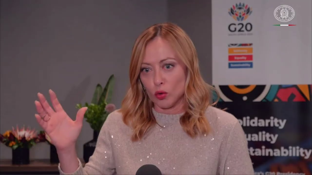 GIORGIA MELONI SUL "PIANO DI PACE" DI TRUMP PER L'UCRAINA