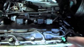 How to replace install spark plugs and coils on a 2002 Nissan Altima 3.5 3.5L