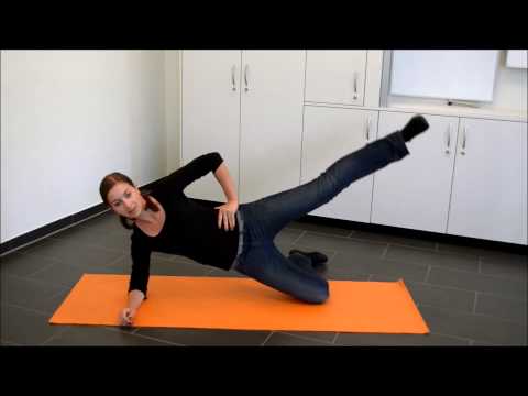 Übung der Woche Ausgabe 46 - Kräftigung der Bauch- und Gesäßmuskulatur