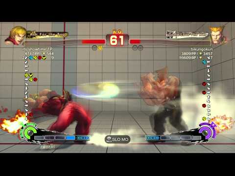 SSFIVAE~ Ken (its showtime 1p) vs.  Guile (bikungokun) HD