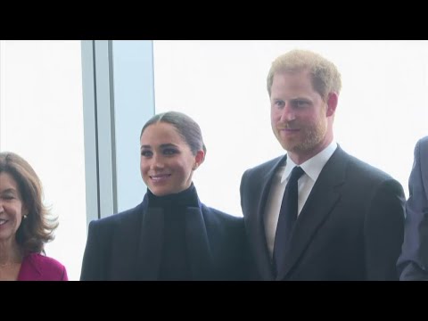 Prince Harry & Meghan Markle Visit New York City