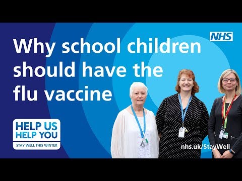 Why children should have the flu vaccine