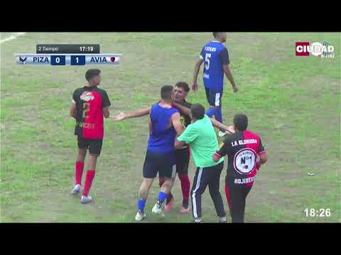Pizarro vs Aviación suspendido por una batalla campal | Torneo Regional Amateur