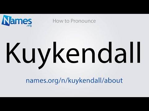 How to Pronounce Kuykendall
