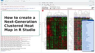 How to create Next-Generation Clustered Heat Maps in R-Studio