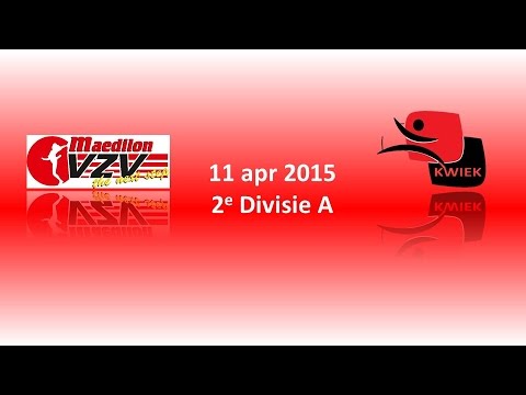 Maedilon/VZV - Kwiek Nijland DS2, 11 apr 2015, 2e Divisie A