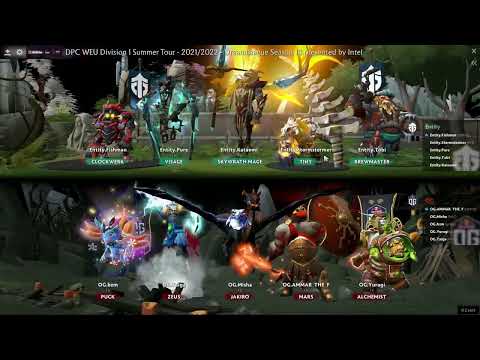 [1440p] OG vs ENTITY Highlights - DPC West Europe