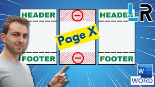 REMOVE header/footer of SOME pages ✅ 2 MINUTES