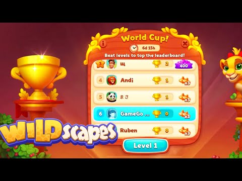 Wildscapes World Cup level 1 - 8 after Level 3685 HD Walkthrough | gameplay | android | GameGo Game