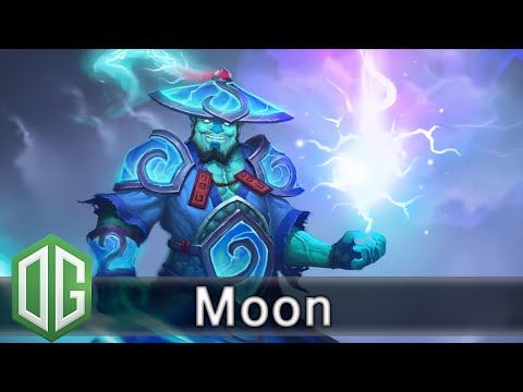 OG.Moon Storm Spirit Gameplay - Unranked Match - OG Dota 2