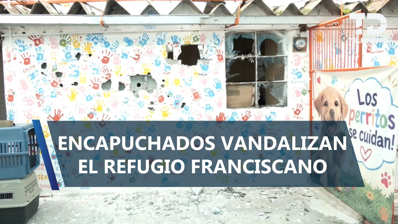 ¡Amagaron al vigilante! Encapuchados vandalizan el Refugio Franciscano en Cuajimalpa