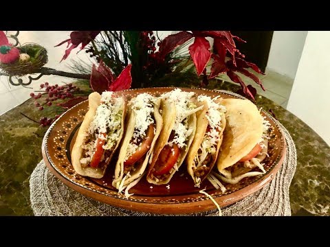 Tacos de carne molida Crujientes Video