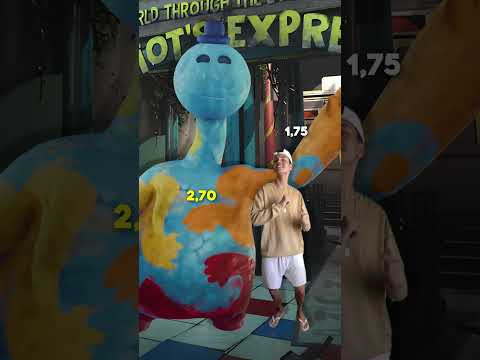 POPPY PLAYTIME 😺 Altura dos PERSONAGENS do CAPÍTULO 4! #shorts #poppyplaytime #huggywuggy