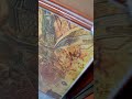 Video: Lienzo enmarcado en madera color Nogal Pedro Texeira, Plano de Madrid. Vintage.