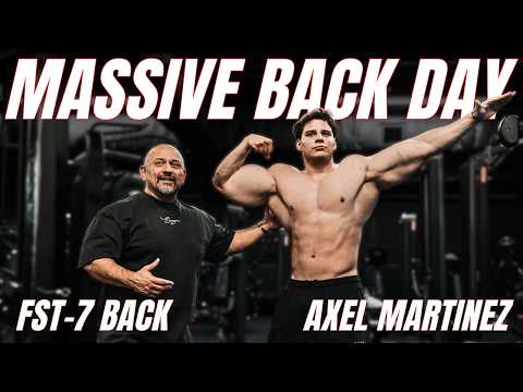 Revealing the Secrets to a Massive Back | FST-7 Back Day with Axel Martinez
