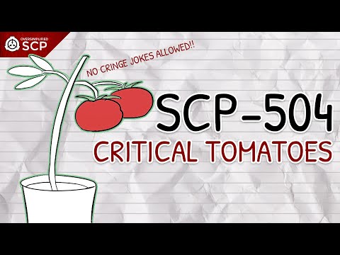 Oversimplified  SCP-504 Critical Tomatoes | SCP Simple Animation