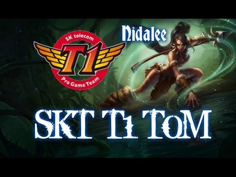 SKT T1 TOM NIDALEE vs Evelynn Jungle - LOL Korean SoloQ Patch 5.12