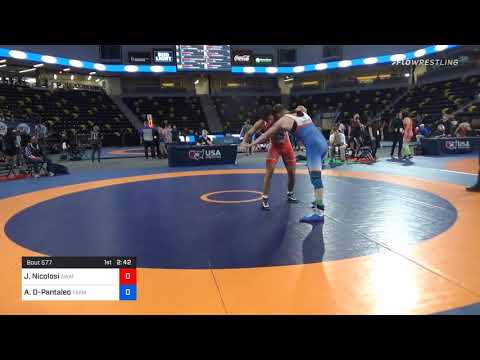 82 Kg Quarterfinal - Joseph Nicolosi, SWAT (Sheldon Wrestling Academy Training) Vs Austin Dohl-Pan