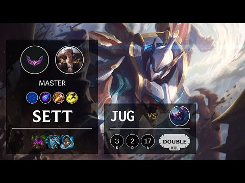 Sett Jungle vs Skarner - EUW Master Patch 12.4