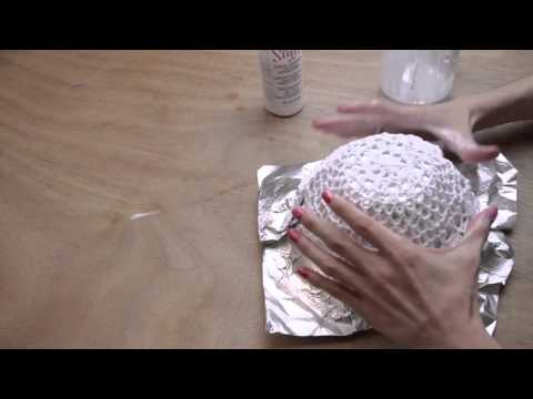 How To Make a Doily Bowl