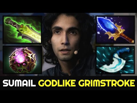 SUMAIL Mid Grimstroke — Godlike with Ethereal Blade + Scepter Build