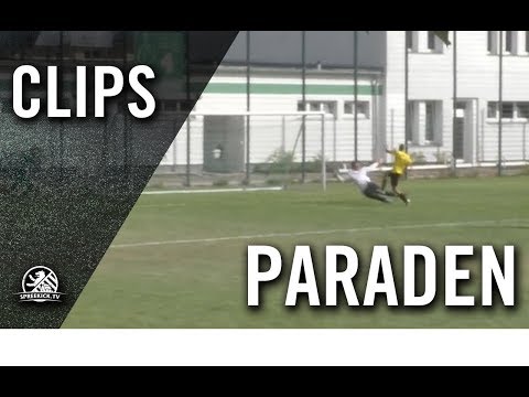 Zwei Mal glänzend | Parade von Danny Pohlmann (VfB Fortuna Biesdorf)