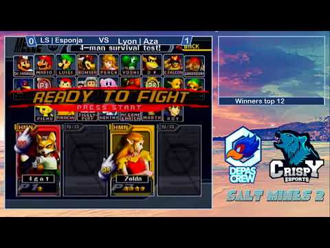 Salty Mines 2| Winners Quarters - Esponja vs Aza