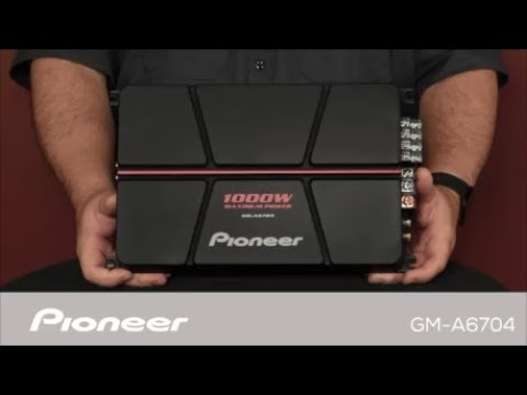 Pioneer GM-A6704-video