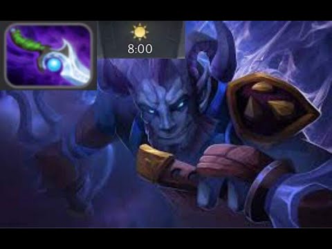 Dota 2 riki diffusal blade in 8 minute highlight