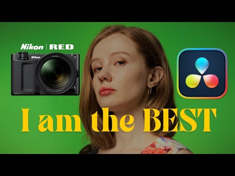 Nikon ZR RED RAW Codec I Da Vinci Resolve Test