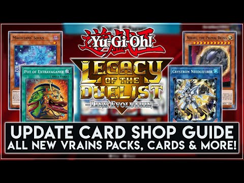 Yu-Gi-Oh! Legacy Of The Duelist: Link Evolution NEW UPDATE Card Shop Guide! How To Find BEST Cards!