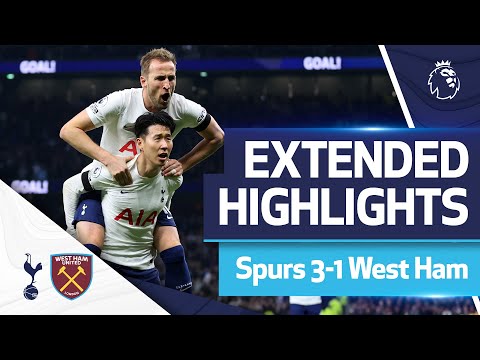 Sonny at the double! | Spurs 3-1 West Ham | EXTENDED HIGHLIGHTS